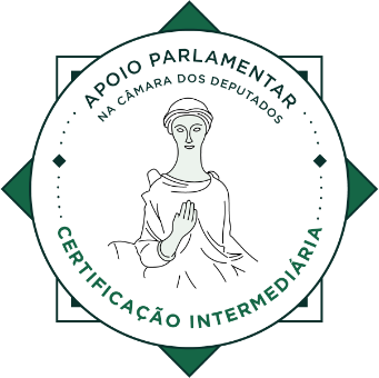 Emblema certificado intermediário