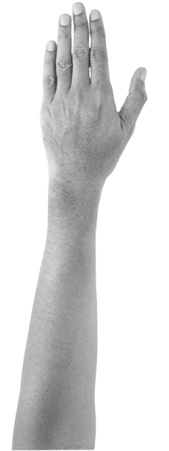 Recorte de uma mão