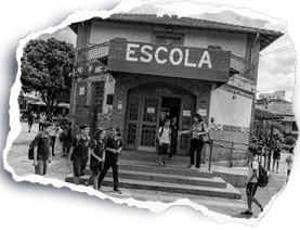 Recorte de uma escola